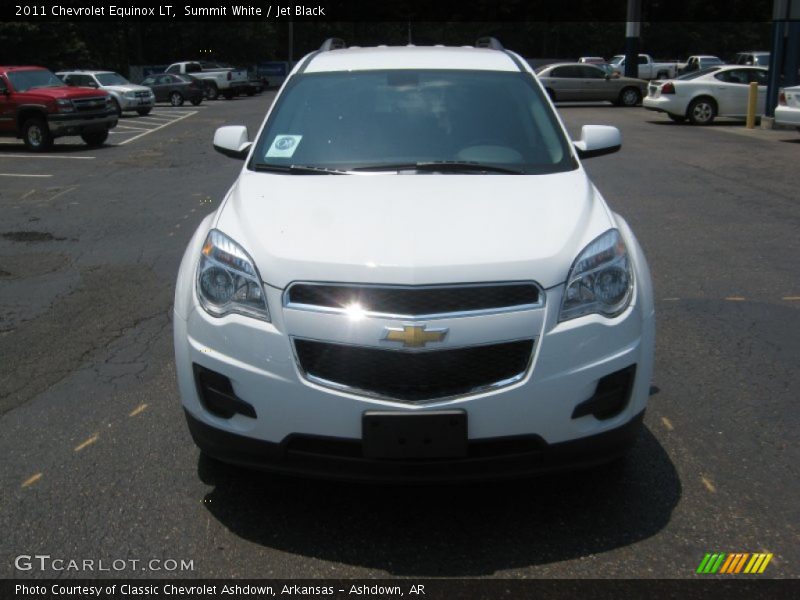 Summit White / Jet Black 2011 Chevrolet Equinox LT