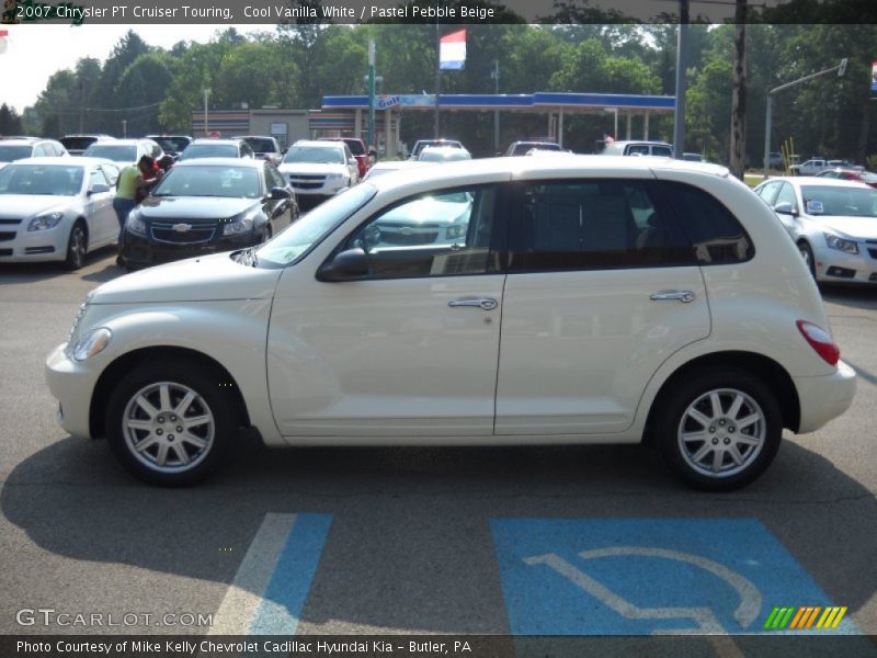 Cool Vanilla White / Pastel Pebble Beige 2007 Chrysler PT Cruiser Touring