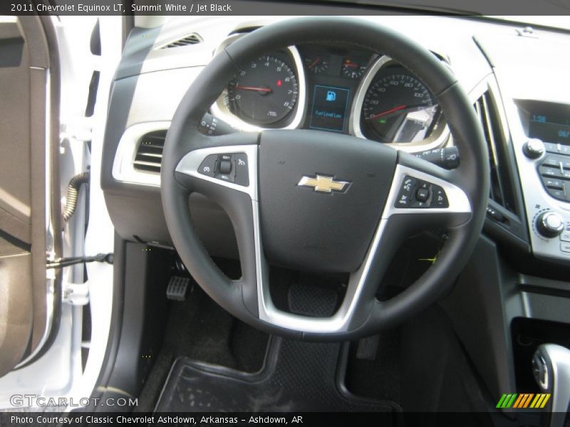 Summit White / Jet Black 2011 Chevrolet Equinox LT