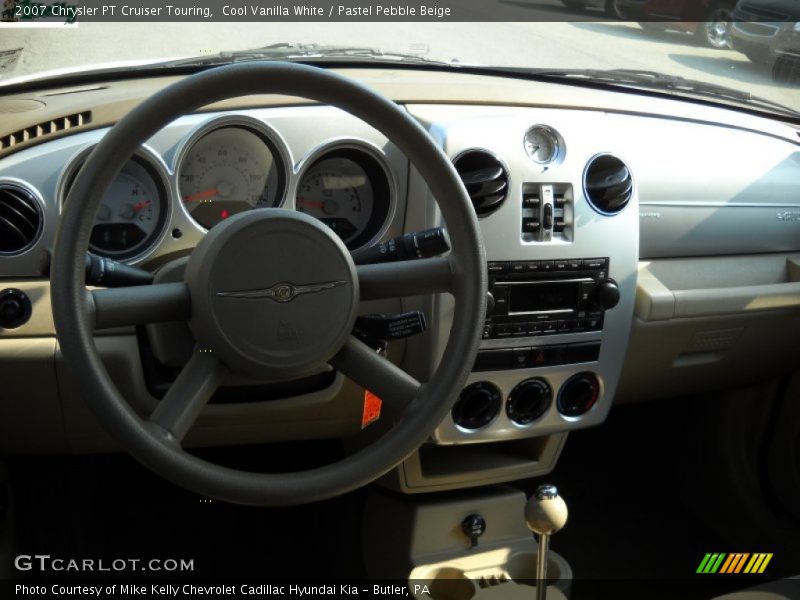 Cool Vanilla White / Pastel Pebble Beige 2007 Chrysler PT Cruiser Touring