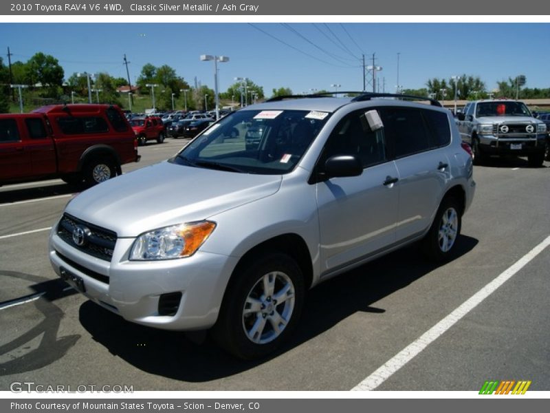 Classic Silver Metallic / Ash Gray 2010 Toyota RAV4 V6 4WD