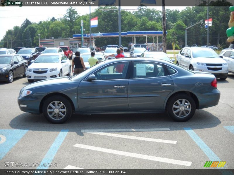 Slatestone Metallic / Gray 2007 Buick LaCrosse CXL