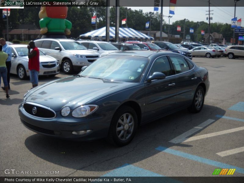 Slatestone Metallic / Gray 2007 Buick LaCrosse CXL