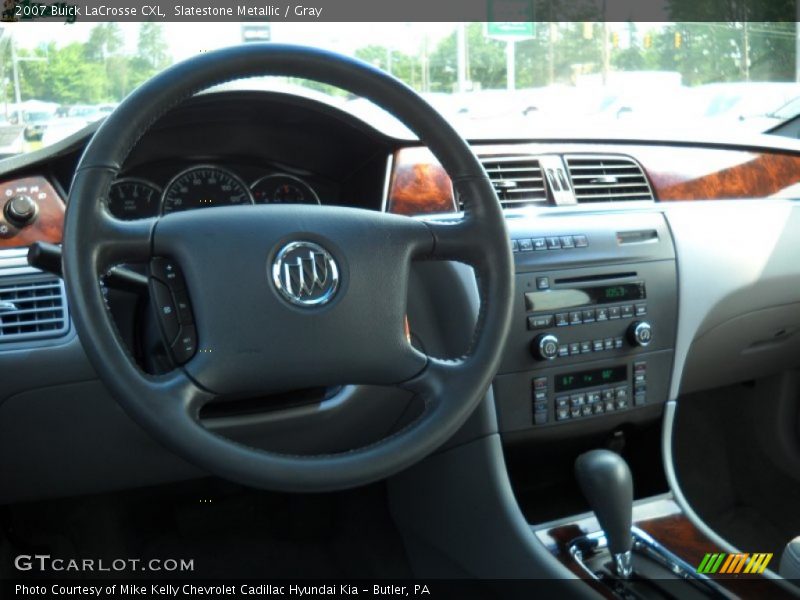 Slatestone Metallic / Gray 2007 Buick LaCrosse CXL