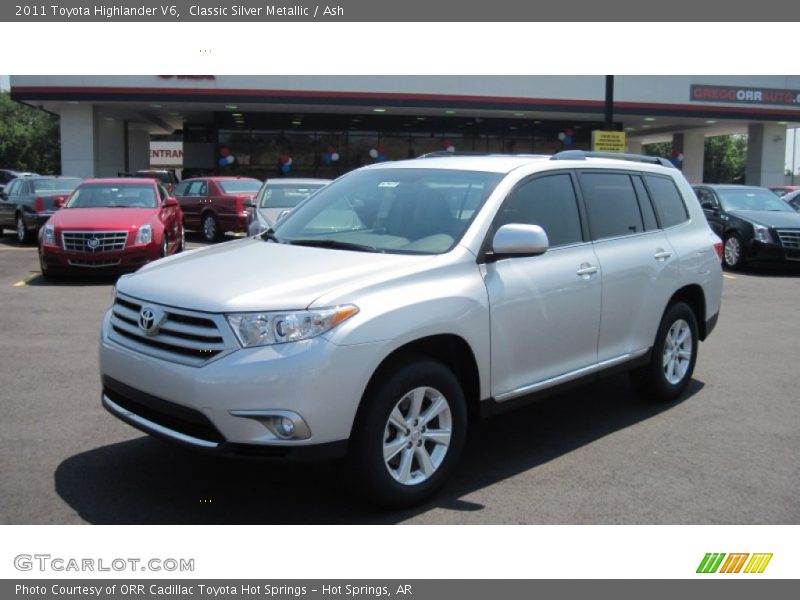 Classic Silver Metallic / Ash 2011 Toyota Highlander V6