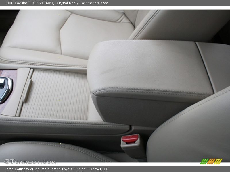 Crystal Red / Cashmere/Cocoa 2008 Cadillac SRX 4 V6 AWD