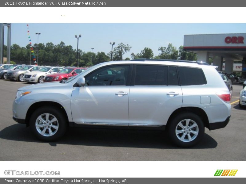 Classic Silver Metallic / Ash 2011 Toyota Highlander V6