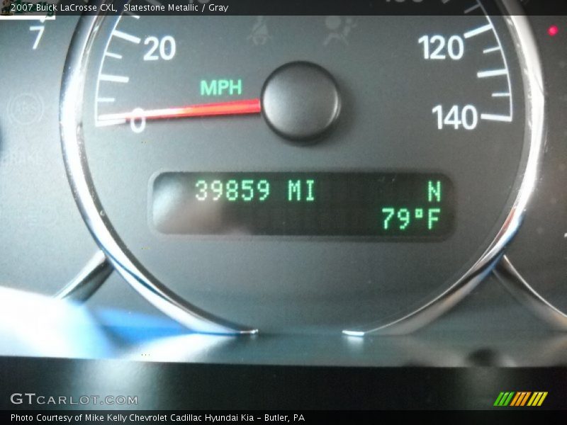 Slatestone Metallic / Gray 2007 Buick LaCrosse CXL
