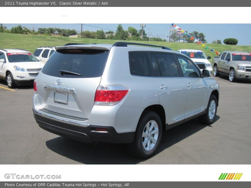 Classic Silver Metallic / Ash 2011 Toyota Highlander V6
