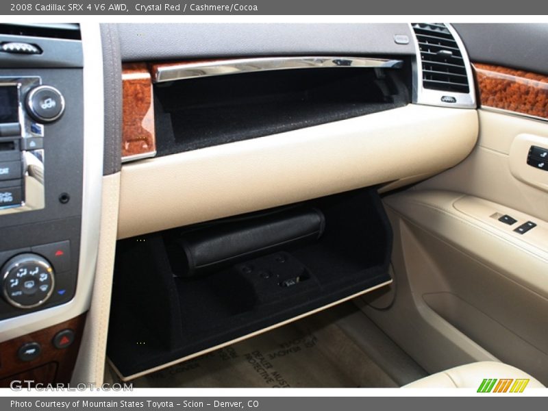Crystal Red / Cashmere/Cocoa 2008 Cadillac SRX 4 V6 AWD