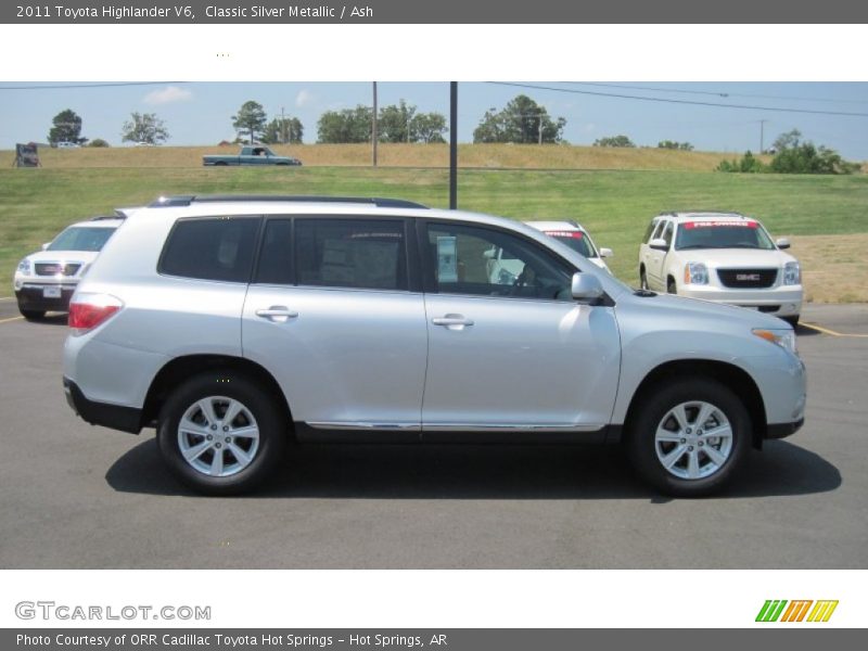 Classic Silver Metallic / Ash 2011 Toyota Highlander V6
