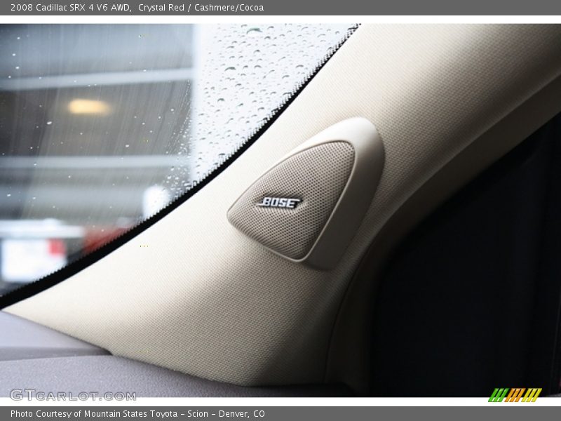Crystal Red / Cashmere/Cocoa 2008 Cadillac SRX 4 V6 AWD