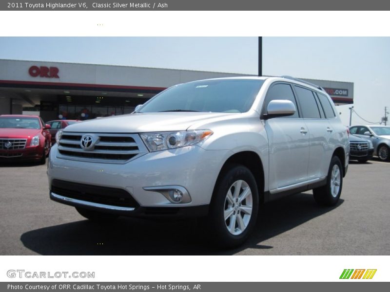 Classic Silver Metallic / Ash 2011 Toyota Highlander V6