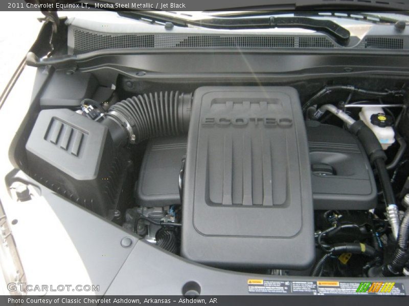 Mocha Steel Metallic / Jet Black 2011 Chevrolet Equinox LT
