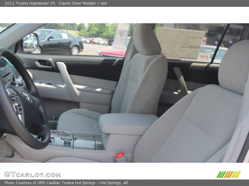 Classic Silver Metallic / Ash 2011 Toyota Highlander V6