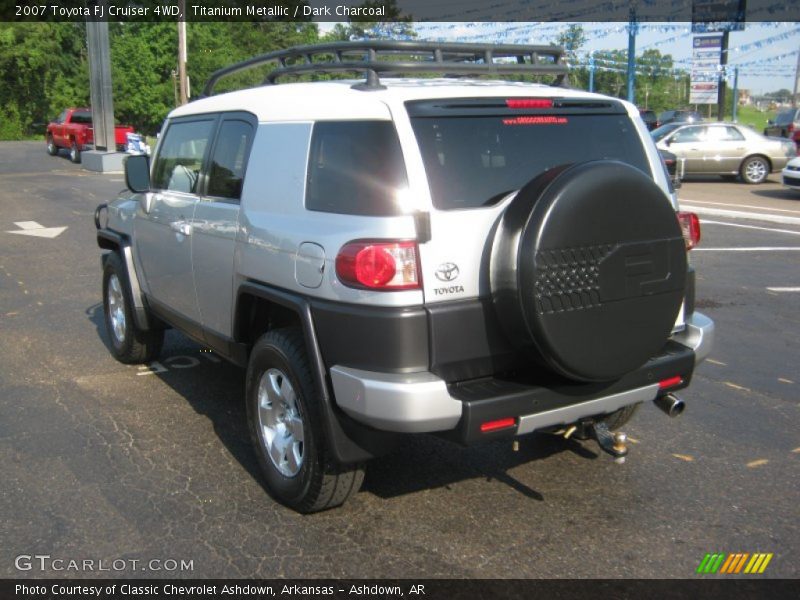 Titanium Metallic / Dark Charcoal 2007 Toyota FJ Cruiser 4WD