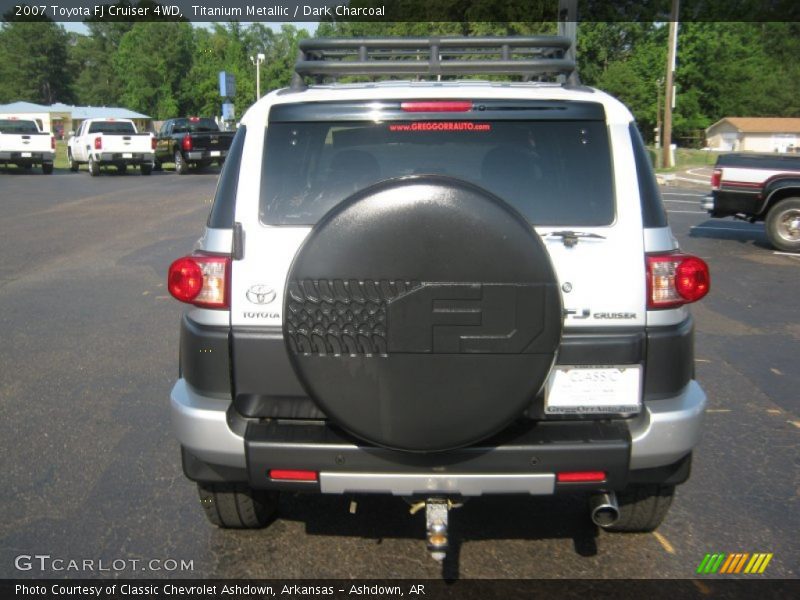 Titanium Metallic / Dark Charcoal 2007 Toyota FJ Cruiser 4WD