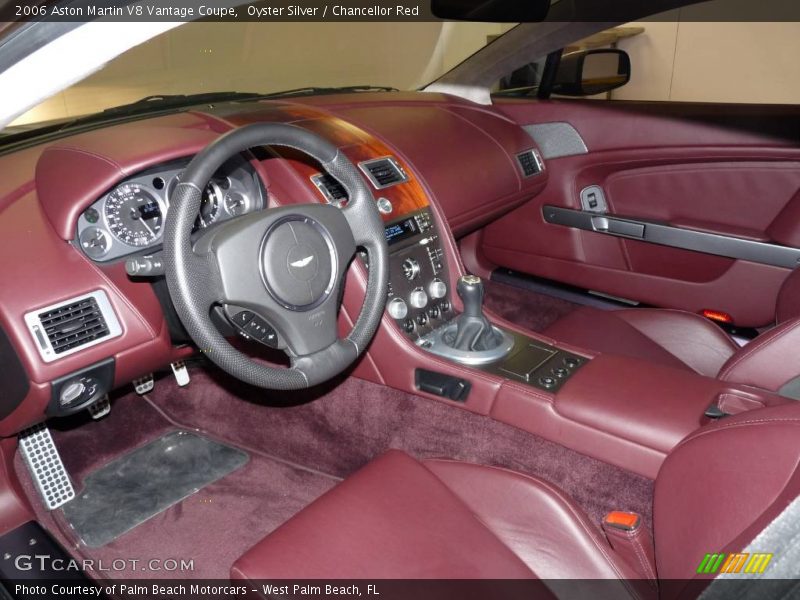 Chancellor Red Interior - 2006 V8 Vantage Coupe 