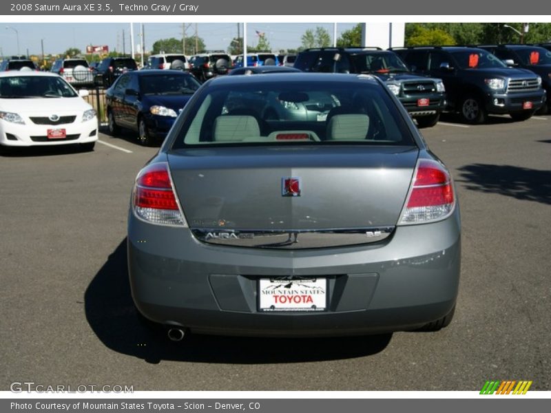 Techno Gray / Gray 2008 Saturn Aura XE 3.5