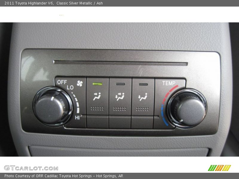 Classic Silver Metallic / Ash 2011 Toyota Highlander V6