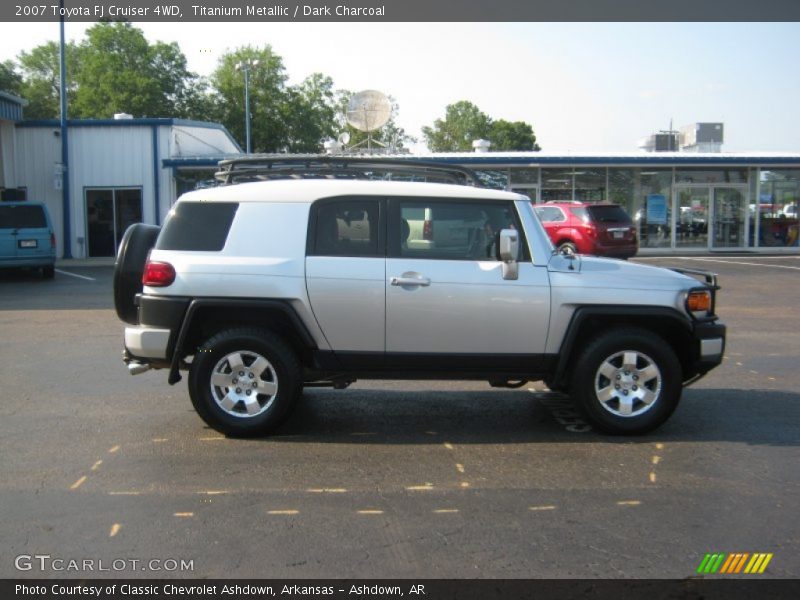Titanium Metallic / Dark Charcoal 2007 Toyota FJ Cruiser 4WD