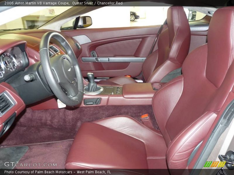  2006 V8 Vantage Coupe Chancellor Red Interior