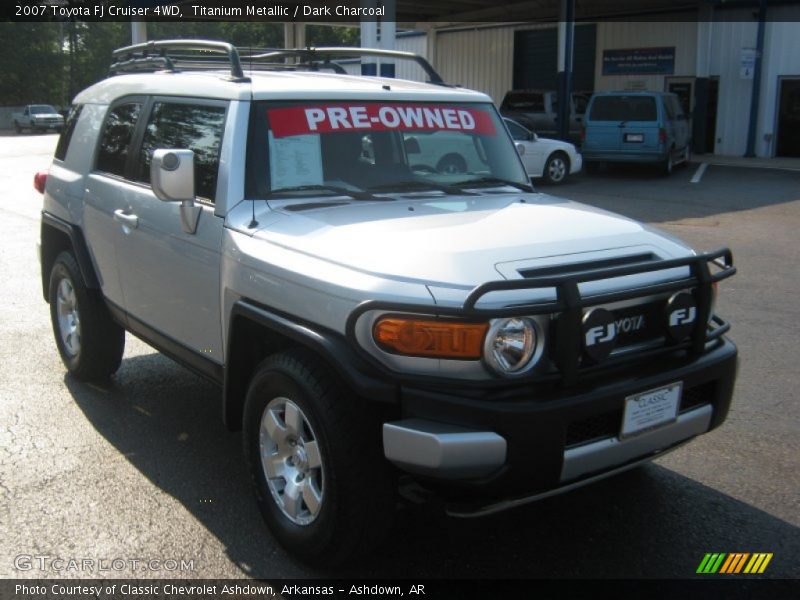 Titanium Metallic / Dark Charcoal 2007 Toyota FJ Cruiser 4WD