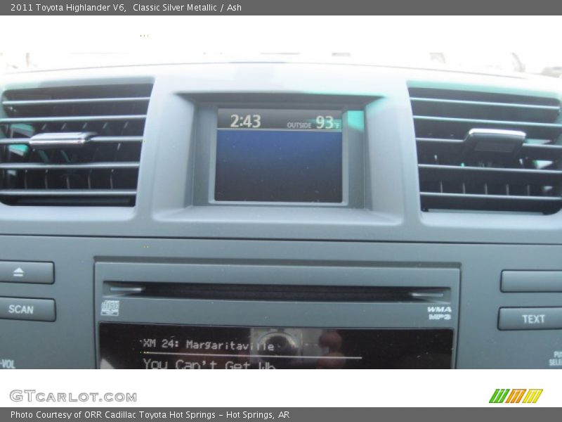 Classic Silver Metallic / Ash 2011 Toyota Highlander V6