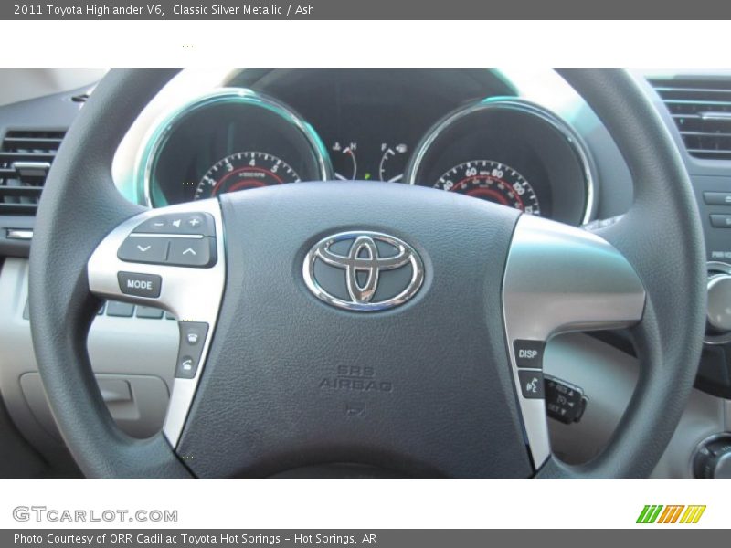 Classic Silver Metallic / Ash 2011 Toyota Highlander V6
