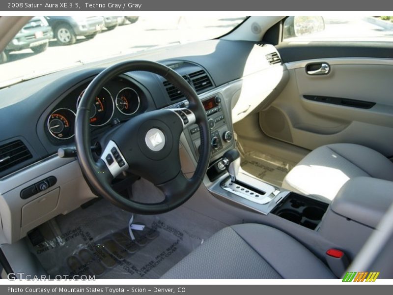 Techno Gray / Gray 2008 Saturn Aura XE 3.5