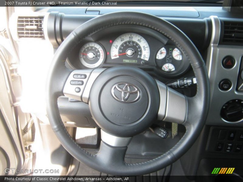 Titanium Metallic / Dark Charcoal 2007 Toyota FJ Cruiser 4WD