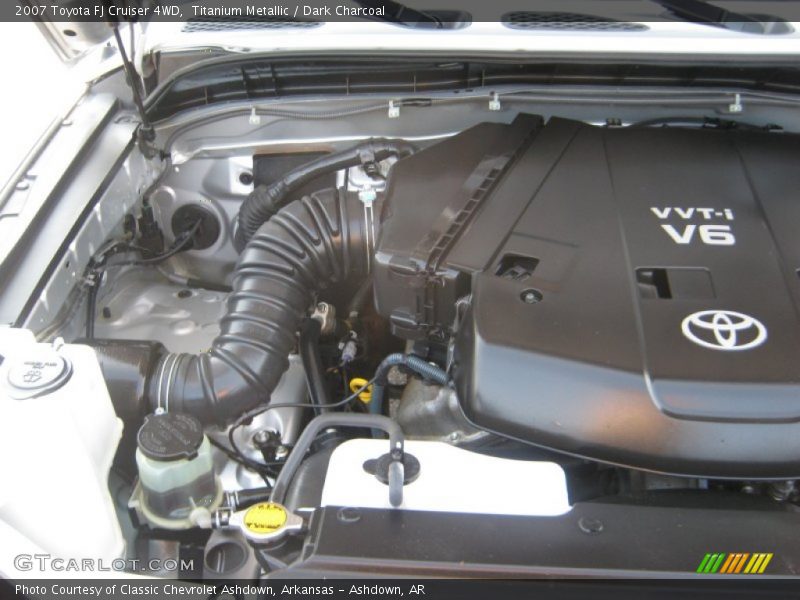 Titanium Metallic / Dark Charcoal 2007 Toyota FJ Cruiser 4WD