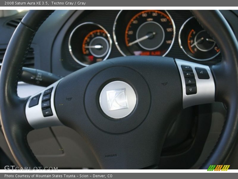 Techno Gray / Gray 2008 Saturn Aura XE 3.5