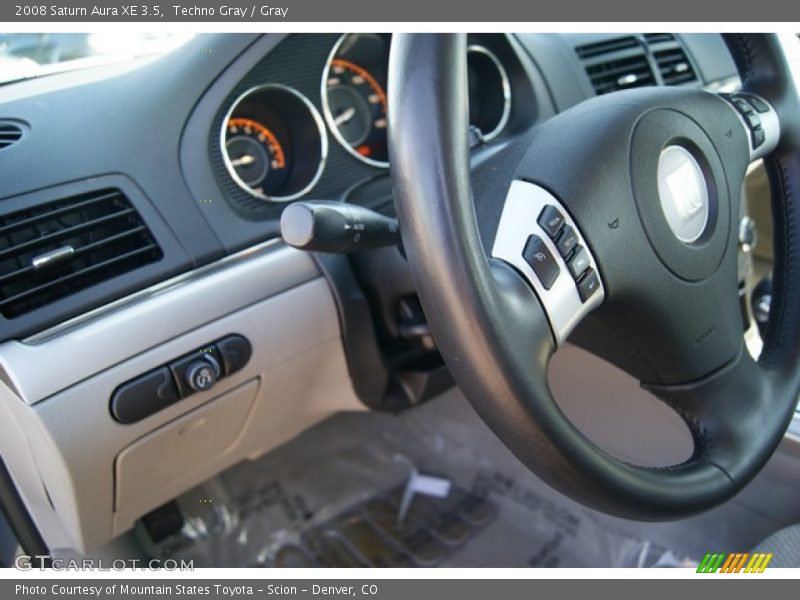 Techno Gray / Gray 2008 Saturn Aura XE 3.5