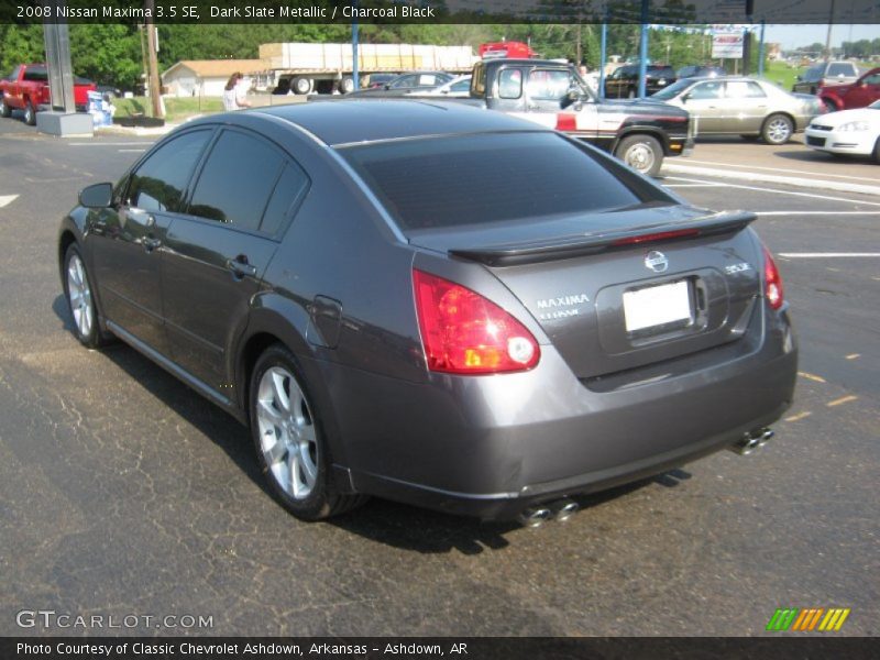 Dark Slate Metallic / Charcoal Black 2008 Nissan Maxima 3.5 SE