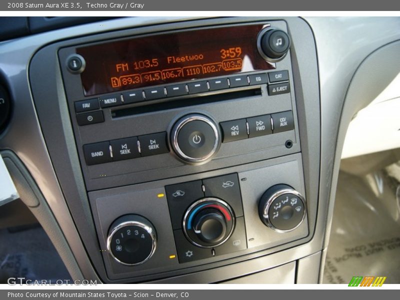 Techno Gray / Gray 2008 Saturn Aura XE 3.5