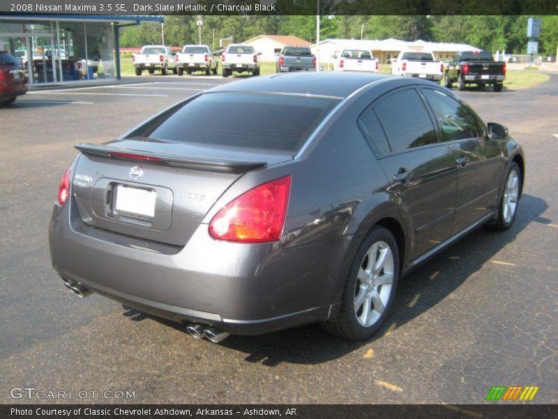 Dark Slate Metallic / Charcoal Black 2008 Nissan Maxima 3.5 SE