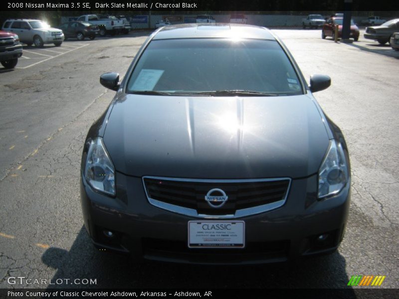 Dark Slate Metallic / Charcoal Black 2008 Nissan Maxima 3.5 SE