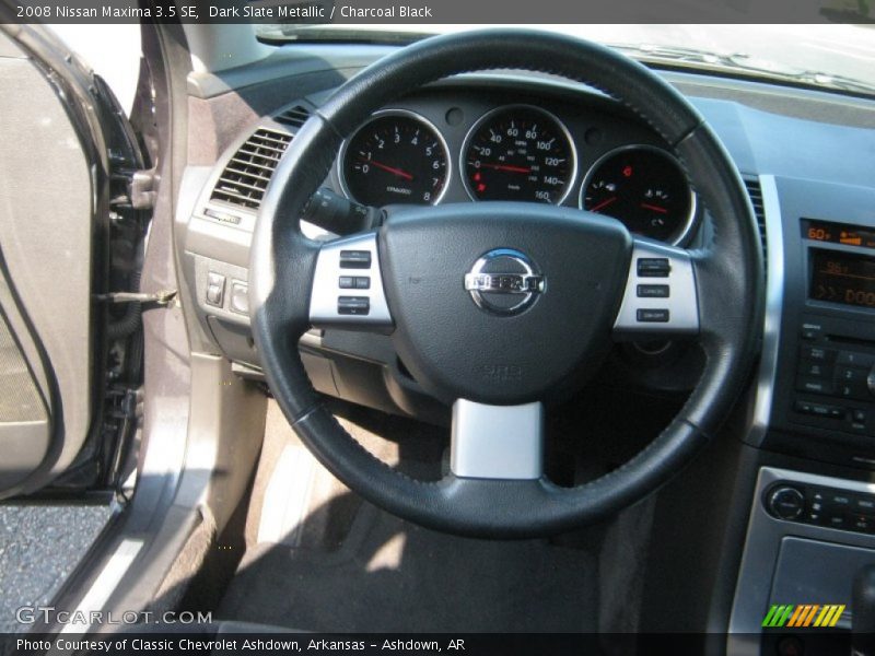 Dark Slate Metallic / Charcoal Black 2008 Nissan Maxima 3.5 SE
