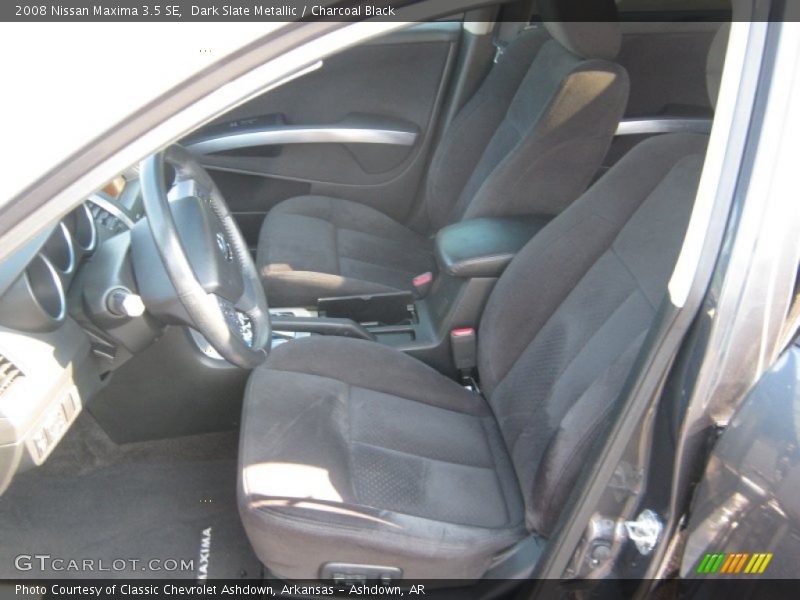 Dark Slate Metallic / Charcoal Black 2008 Nissan Maxima 3.5 SE