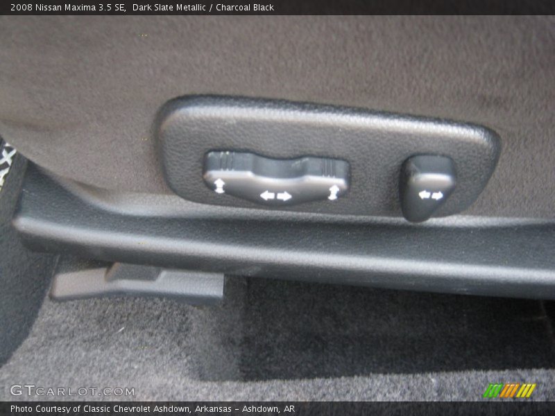 Dark Slate Metallic / Charcoal Black 2008 Nissan Maxima 3.5 SE