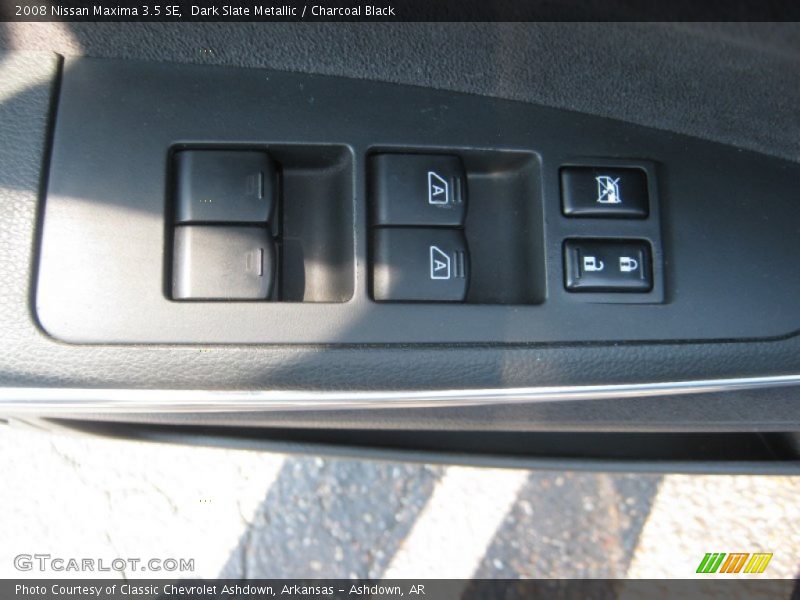 Dark Slate Metallic / Charcoal Black 2008 Nissan Maxima 3.5 SE
