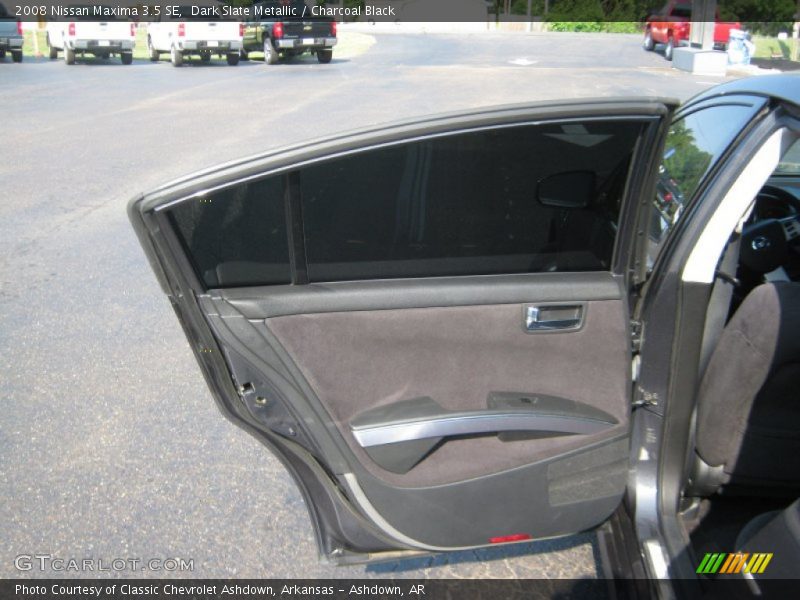 Dark Slate Metallic / Charcoal Black 2008 Nissan Maxima 3.5 SE