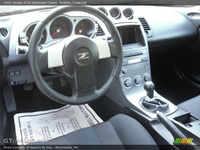 Redline / Charcoal 2003 Nissan 350Z Enthusiast Coupe