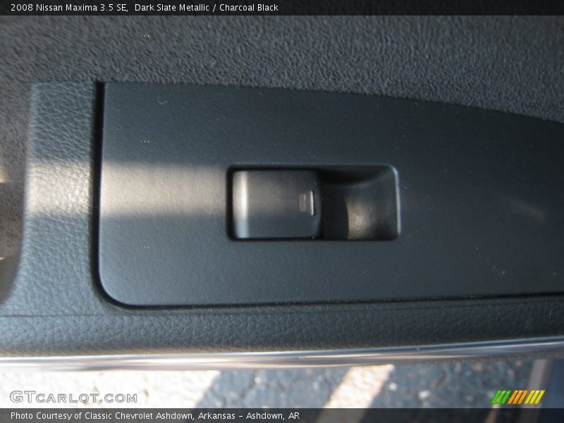 Dark Slate Metallic / Charcoal Black 2008 Nissan Maxima 3.5 SE