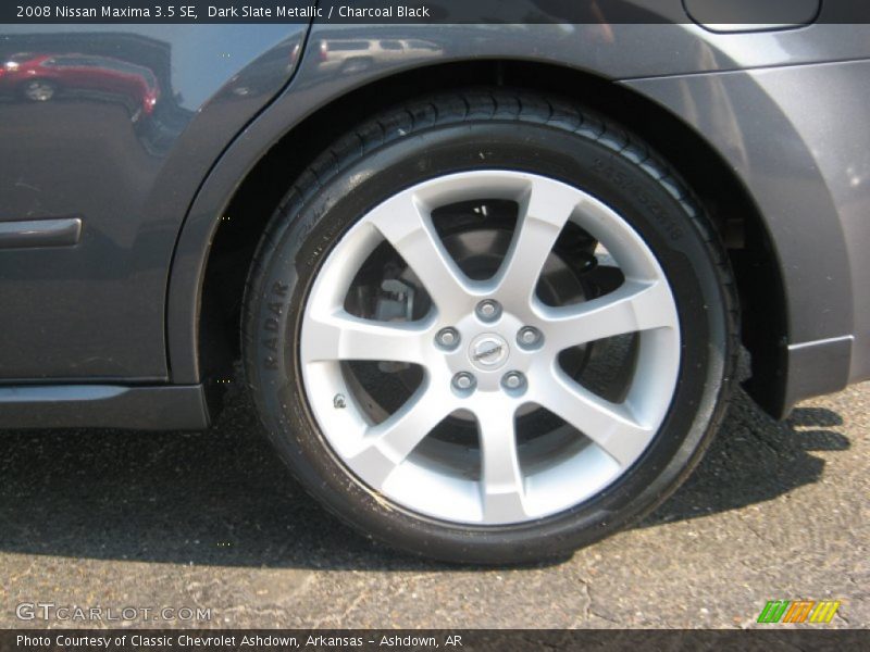 Dark Slate Metallic / Charcoal Black 2008 Nissan Maxima 3.5 SE