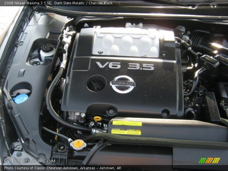 Dark Slate Metallic / Charcoal Black 2008 Nissan Maxima 3.5 SE