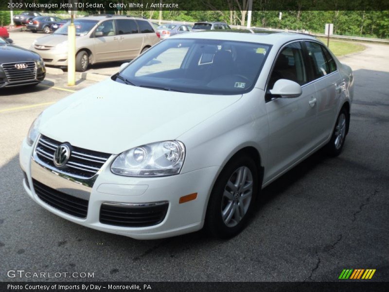 Candy White / Anthracite 2009 Volkswagen Jetta TDI Sedan