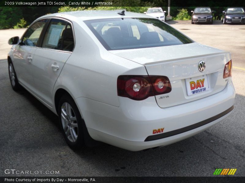 Candy White / Anthracite 2009 Volkswagen Jetta TDI Sedan