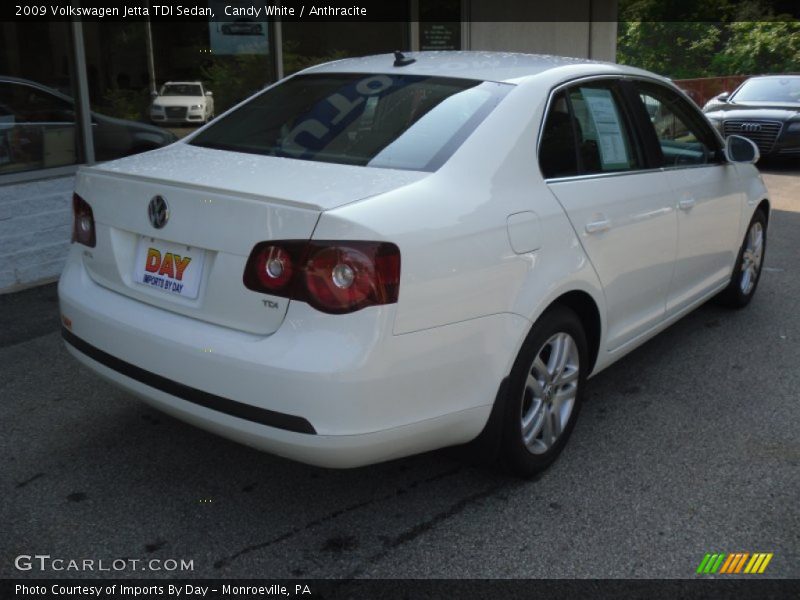 Candy White / Anthracite 2009 Volkswagen Jetta TDI Sedan